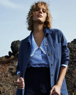 Veste Deborah Marine | Vestes & Manteaux Grace & Mila Femme