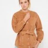 Veste Saharienne Toile De Coton Recyclé Brown Sugar | Vestes, Blazers Camaieu Femme -Vêtements Femme Soldes veste saharienne toile de coton recyclc3a9 brown sugar vestes blazers camaieu femme 1