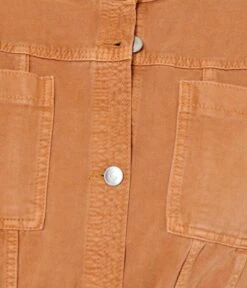 Veste Saharienne Toile De Coton Recyclé Brown Sugar | Vestes, Blazers Camaieu Femme -Vêtements Femme Soldes veste saharienne toile de coton recyclc3a9 brown sugar vestes blazers camaieu femme 5