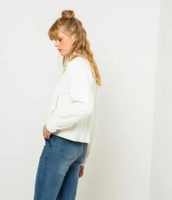 Veste Velours Côtelée Femme Marshmallow | Vestes, Blazers Camaieu Femme -Vêtements Femme Soldes veste velours cc3b4telc3a9e femme marshmallow vestes blazers camaieu femme 6